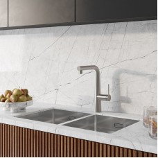 Смеситель для кухни Iddis Pure PURBNPFi05 Сатин