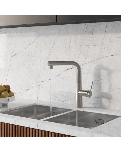 Смеситель для кухни Iddis Pure PURBNPFi05 Сатин