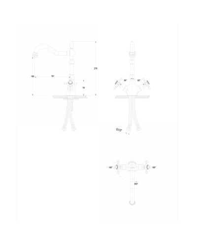 Смеситель для кухни Paulmark Essen Es226001-401