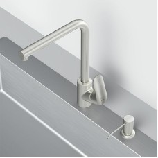 Смеситель для кухни AM.PM Like F8005D11 с дозатором Сатин