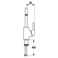 Смеситель для кухни Hansa Cusine 54902203