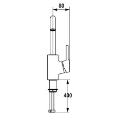 Смеситель для кухни Hansa Cusine 54902203