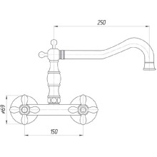 Смеситель для кухни Migliore Princeton Plus ML.CUC-8052.DO