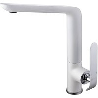 Смеситель для кухни Lemark Melange LM4905CW Хром Белый