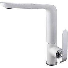 Смеситель для кухни Lemark Melange LM4905CW Хром Белый