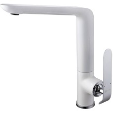 Смеситель для кухни Lemark Melange LM4905CW Хром Белый