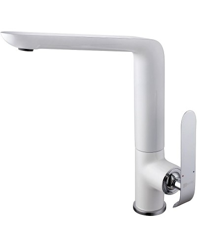 Смеситель для кухни Lemark Melange LM4905CW Хром Белый