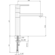 Смеситель для кухни Paini Ovo 86PA579 Сталь
