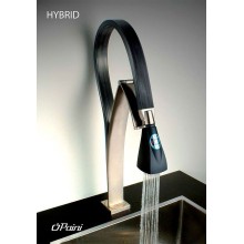 Смеситель для кухни Paini Hybrid HKPW557YOSIKKM Никель Черный