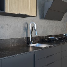 Смеситель для кухни Paini Hybrid HKCR557BYTKKM Белый Хром