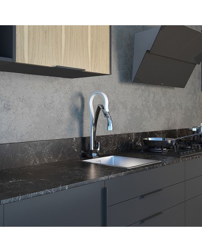 Смеситель для кухни Paini Hybrid HKCR557BYTKKM Белый Хром