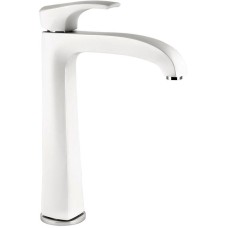 Смеситель для кухни Paini Lady 89BY579 Белый матовый Хром