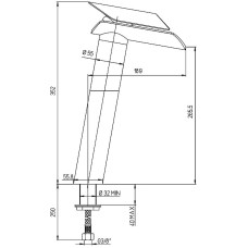 Смеситель для кухни Paini Morgana 73OP579VRKM Золото Стекло