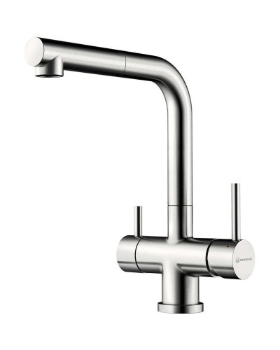 Смеситель для кухни с подключением к фильтру Omoikiri Takamatsu-S-BN нержавеющая сталь 4994346