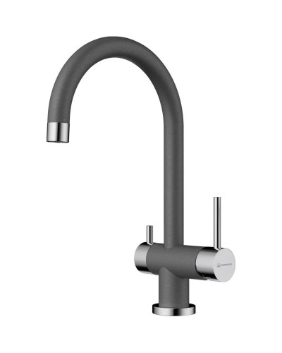 Смеситель для кухни с подключением к фильтру Omoikiri Yamada-PL платина 4994337