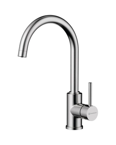 Смеситель для кухни с подключением к фильтру Omoikiri Shinagawa 2 Plus-BN нержавеющая сталь 4994339