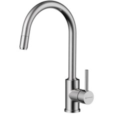 Смеситель для кухни Omoikiri Shinagawa-S-BN нержавеющая сталь 4994336