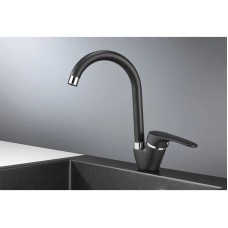 Смеситель для кухни Granula черный 1024bl