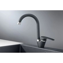 Смеситель для кухни Granula шварц 1024sv