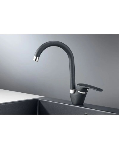 Смеситель для кухни Granula шварц 1024sv