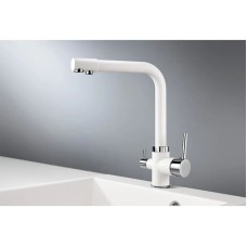 Смеситель для кухни с подключением к фильтру Granula арктик 2015wh