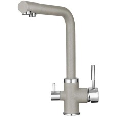 Смеситель для кухни с подключением к фильтру Granula базальт 2015bt