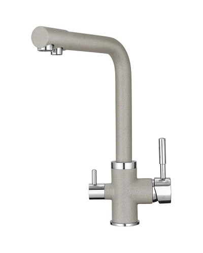 Смеситель для кухни с подключением к фильтру Granula базальт 2015bt