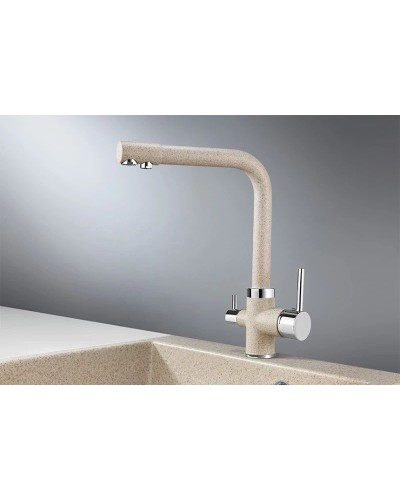 Смеситель для кухни с подключением к фильтру Granula классик 2015cl