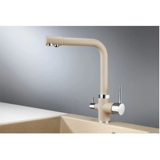 Смеситель для кухни с подключением к фильтру Granula песок 2015sa