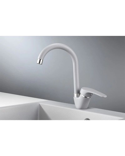 Смеситель для кухни Granula алюминиум 1024al