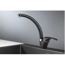 Смеситель для кухни Granula черный 2024bl