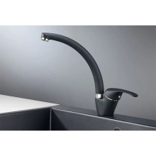 Смеситель для кухни Granula шварц 2024sv