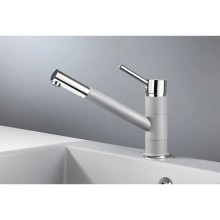 Смеситель для кухни Granula алюминиум 0010al