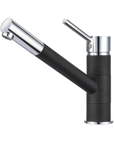 Смеситель для кухни Granula черный 0010bl