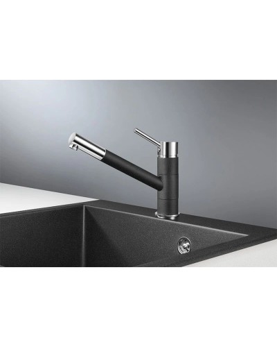 Смеситель для кухни Granula черный 0010bl