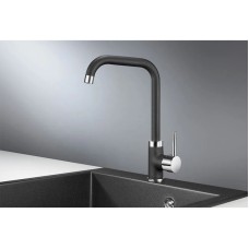 Смеситель для кухни Granula черный 0041bl