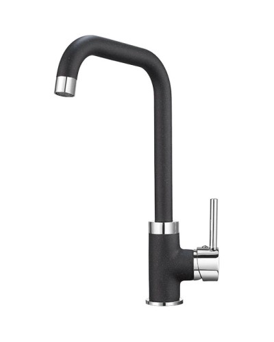 Смеситель для кухни Granula черный 0041bl