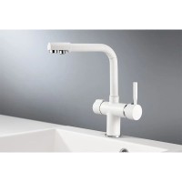 Смеситель для кухни с подключением к фильтру Granula арктик 2088wh