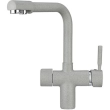 Смеситель для кухни с подключением к фильтру Granula базальт 2088bt