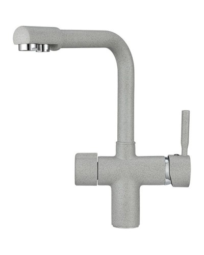 Смеситель для кухни с подключением к фильтру Granula базальт 2088bt