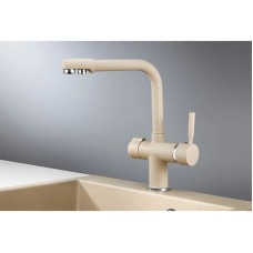 Смеситель для кухни с подключением к фильтру Granula песок 2088sa