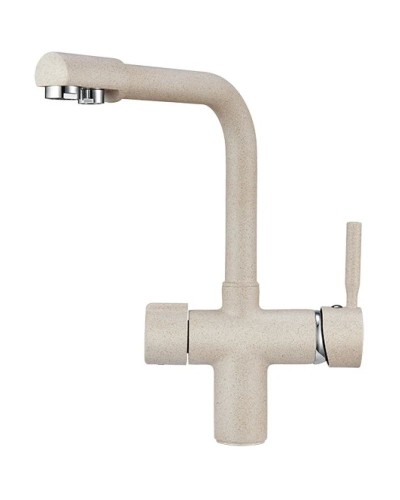 Смеситель для кухни с подключением к фильтру Granula пирит 2088pr