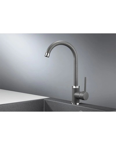 Смеситель для кухни Granula графит 2125bg