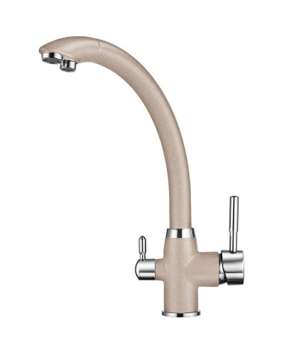 Смеситель для кухни с подключением к фильтру Granula антик 2167an