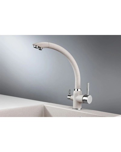 Смеситель для кухни с подключением к фильтру Granula антик 2167an