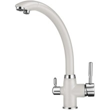 Смеситель для кухни с подключением к фильтру Granula арктик 2167wh