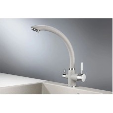 Смеситель для кухни с подключением к фильтру Granula базальт 2167bt