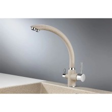 Смеситель для кухни с подключением к фильтру Granula классик 2167cl