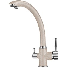 Смеситель для кухни с подключением к фильтру Granula пирит 2167pr