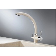 Смеситель для кухни с подключением к фильтру Granula пирит 2167pr